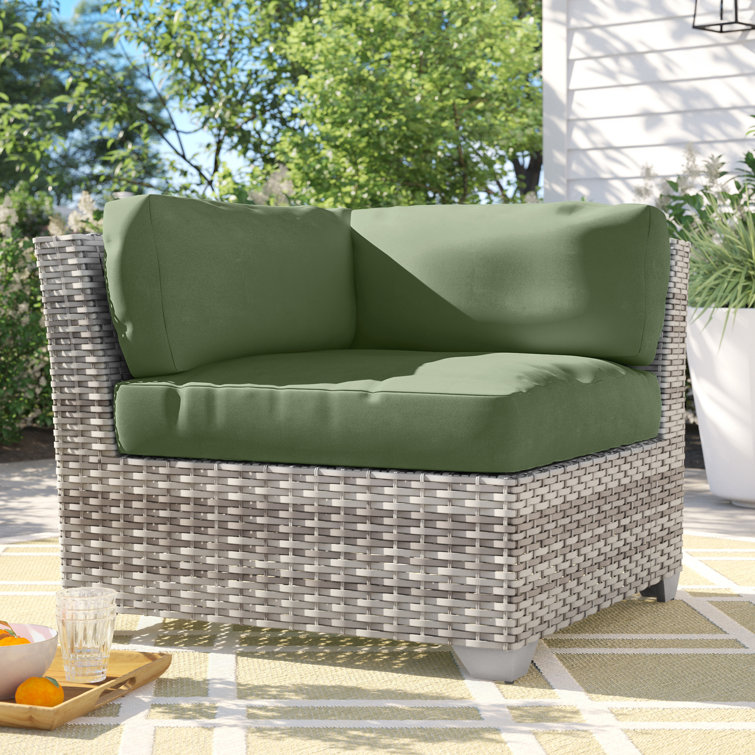 Sol 72 Outdoor™ Falmouth Corner Patio Chair with Cushions & Reviews